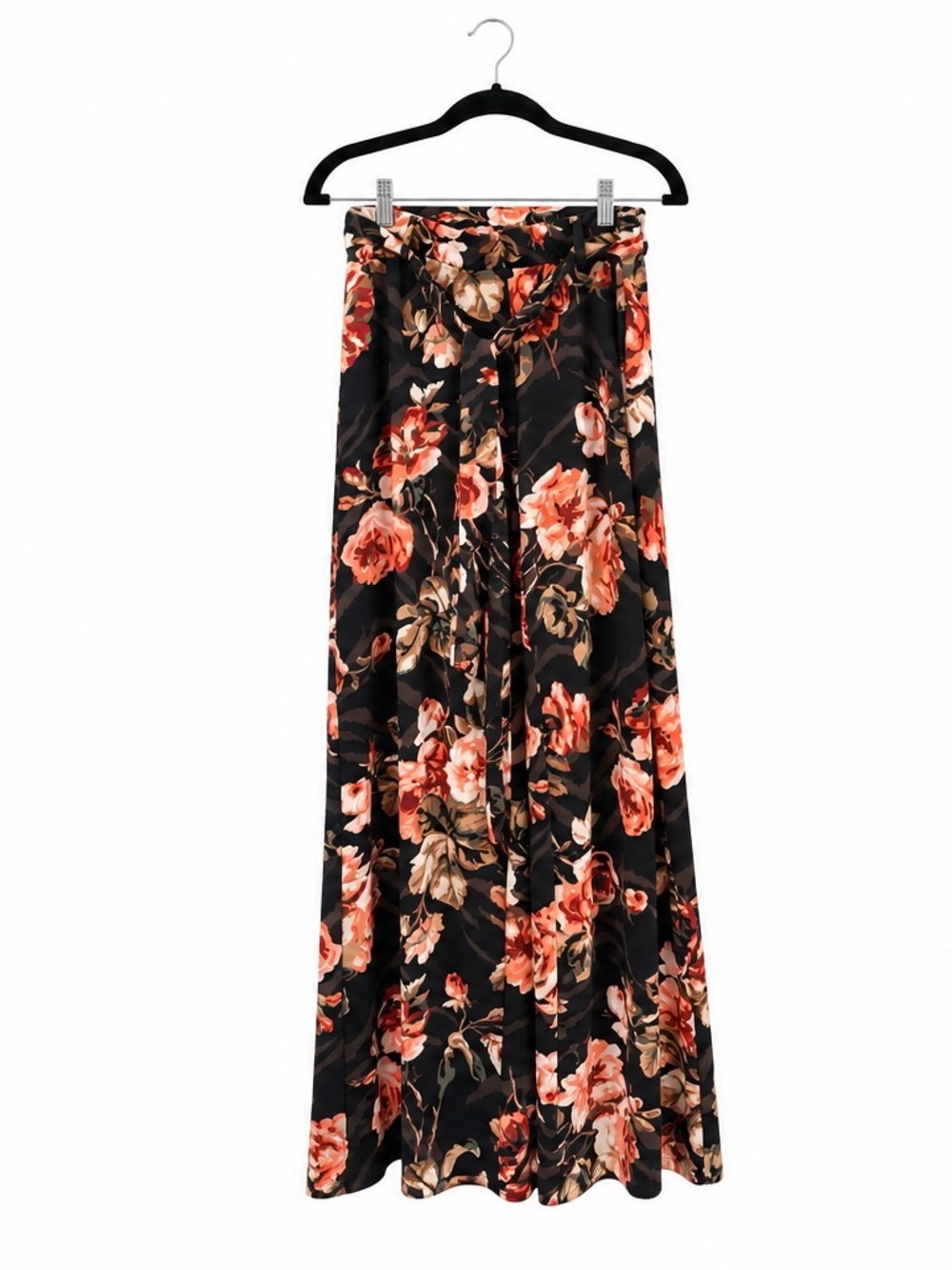 Joan Vass New York Floral Palazzo Pants - Picture 2 of 5